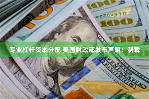 专业杠杆资本分配 美国财政部发布声明：制裁