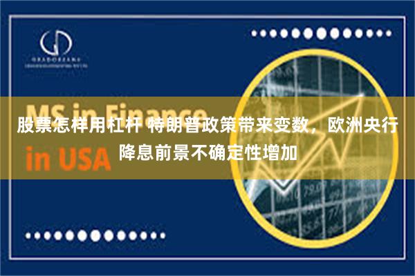 股票怎样用杠杆 特朗普政策带来变数，欧洲央行降息前景不确定性增加